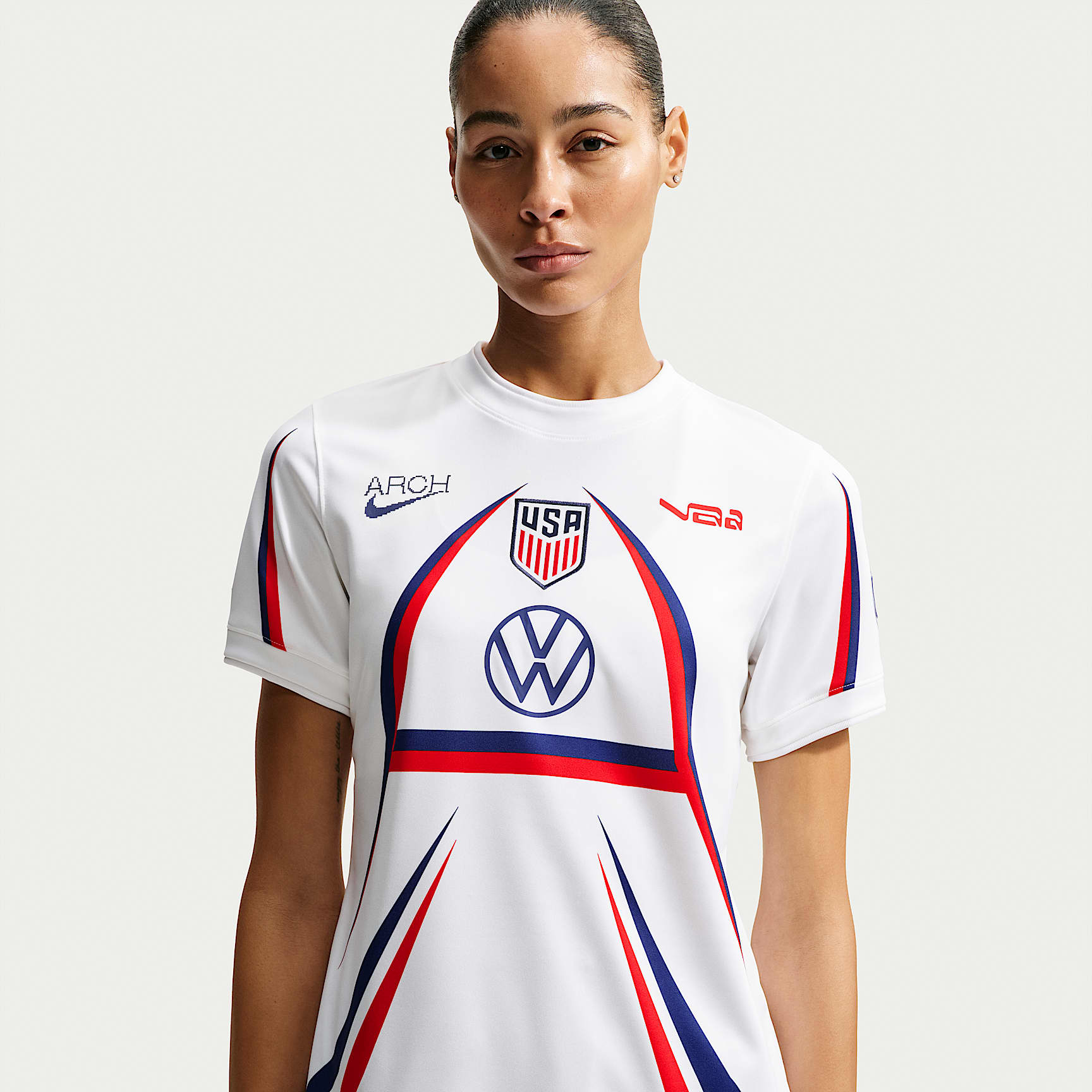 USA x V.A.A. Women's Short-Sleeve Soccer Top. Nike.com